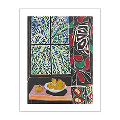 マティス：Interior with Egyptian Curtain, 1948 ポスター(Interior
