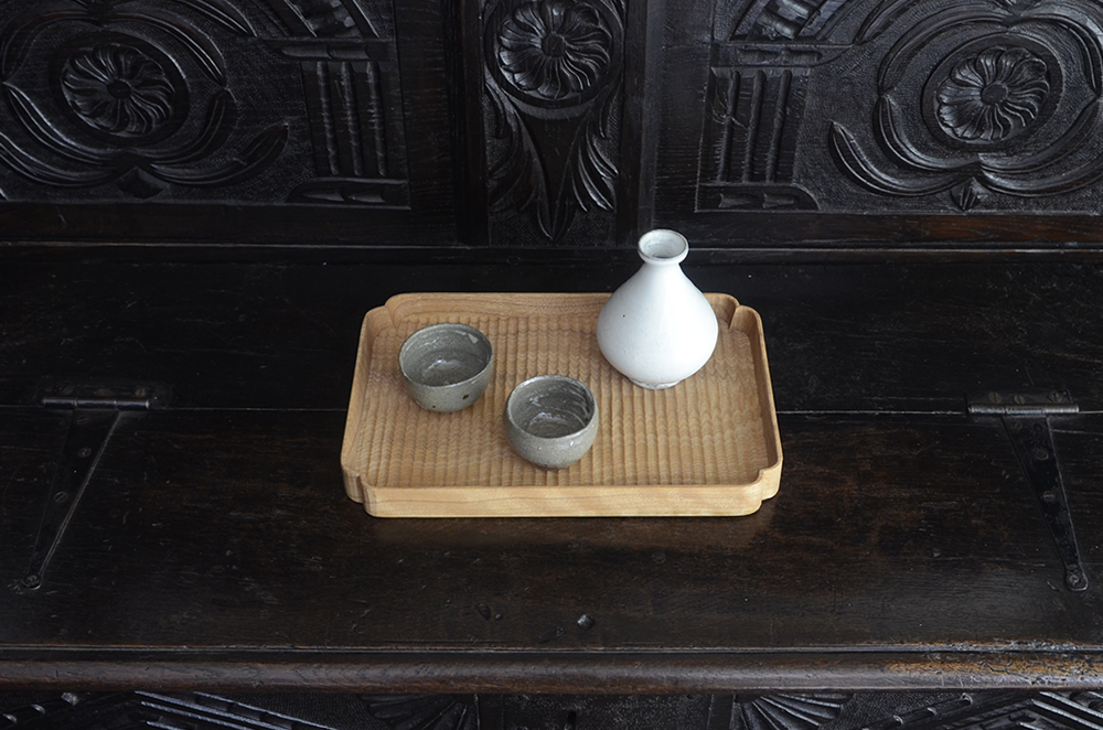 高木剛・落合芝地展 2 落合芝地さんの盆 | 百福