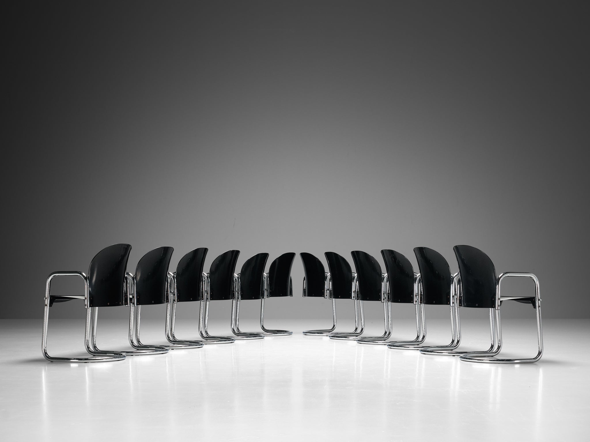 Afra & Tobia Scarpa for B&B Italia 'Dialogo Dessau' Dining Chairs