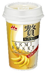 贅沢倶楽部 セミスイート バナナミルク」3月26日（火）より新発売