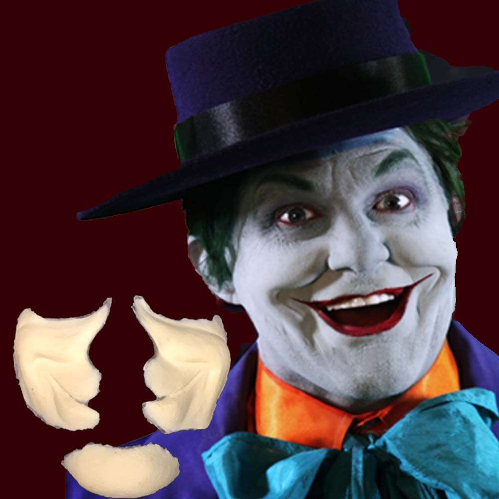 Joker 3 piece prosthetic | MostlyDead.com