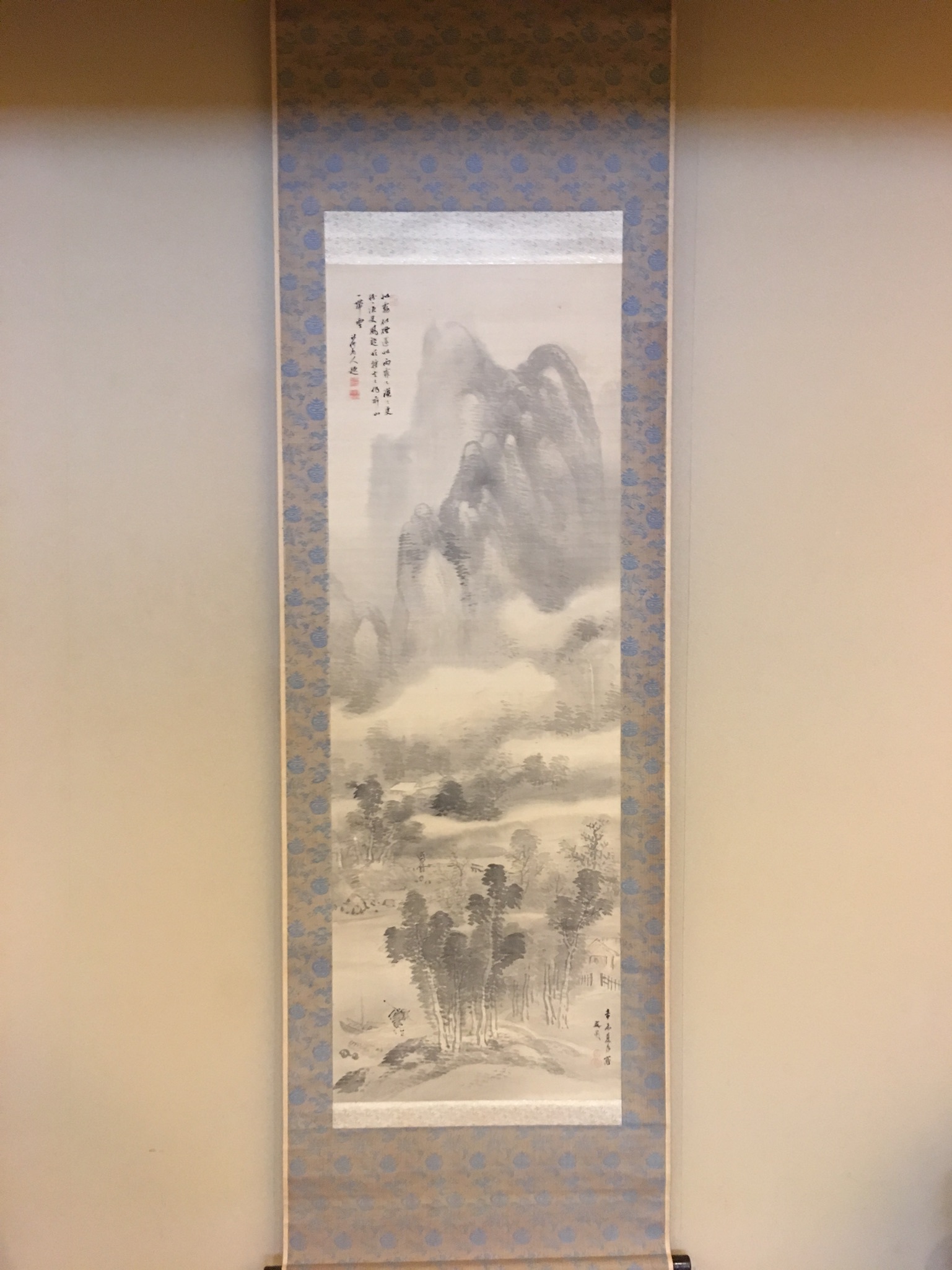 雪渓山水 文晁 Y136 雪渓山水 文晁 Y136 雪渓山水 文晁 Y136 絵画