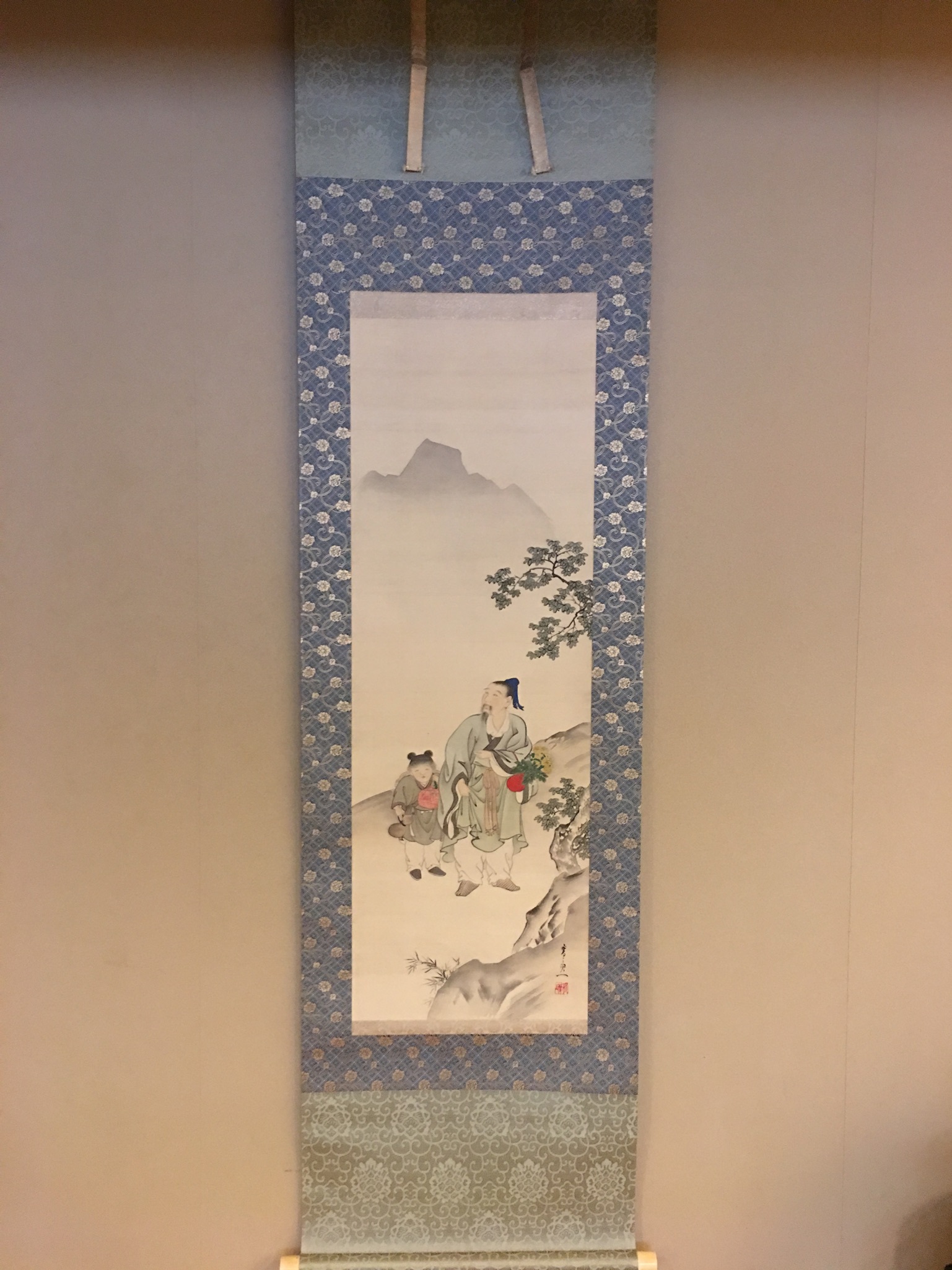 鈴木其一 陶淵明｜古美術・掛け軸の販売・買取・鑑定-松本松栄堂