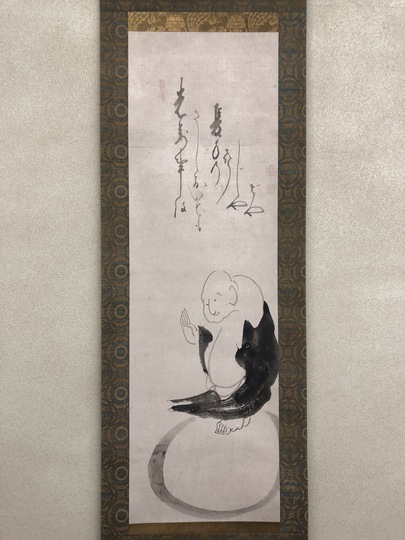 白隠慧鶴 隻手布袋図｜古美術・掛け軸の販売・買取・鑑定-松本松栄堂