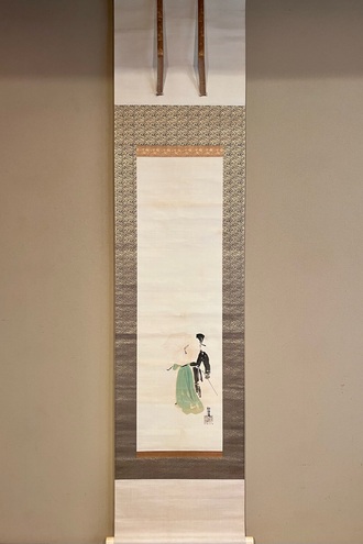 福田平八郎 起上｜古美術・掛け軸の販売・買取・鑑定-松本松栄堂