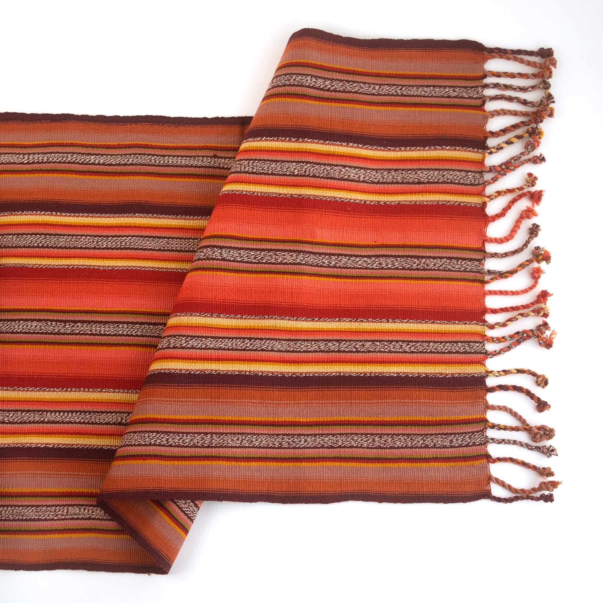 Otoño Table Runner | Handwoven Cotton Table Linens Made in
