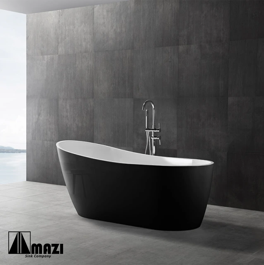 Freestanding Acrylic Soaking Tub XA-128 – MAZI, Inc.