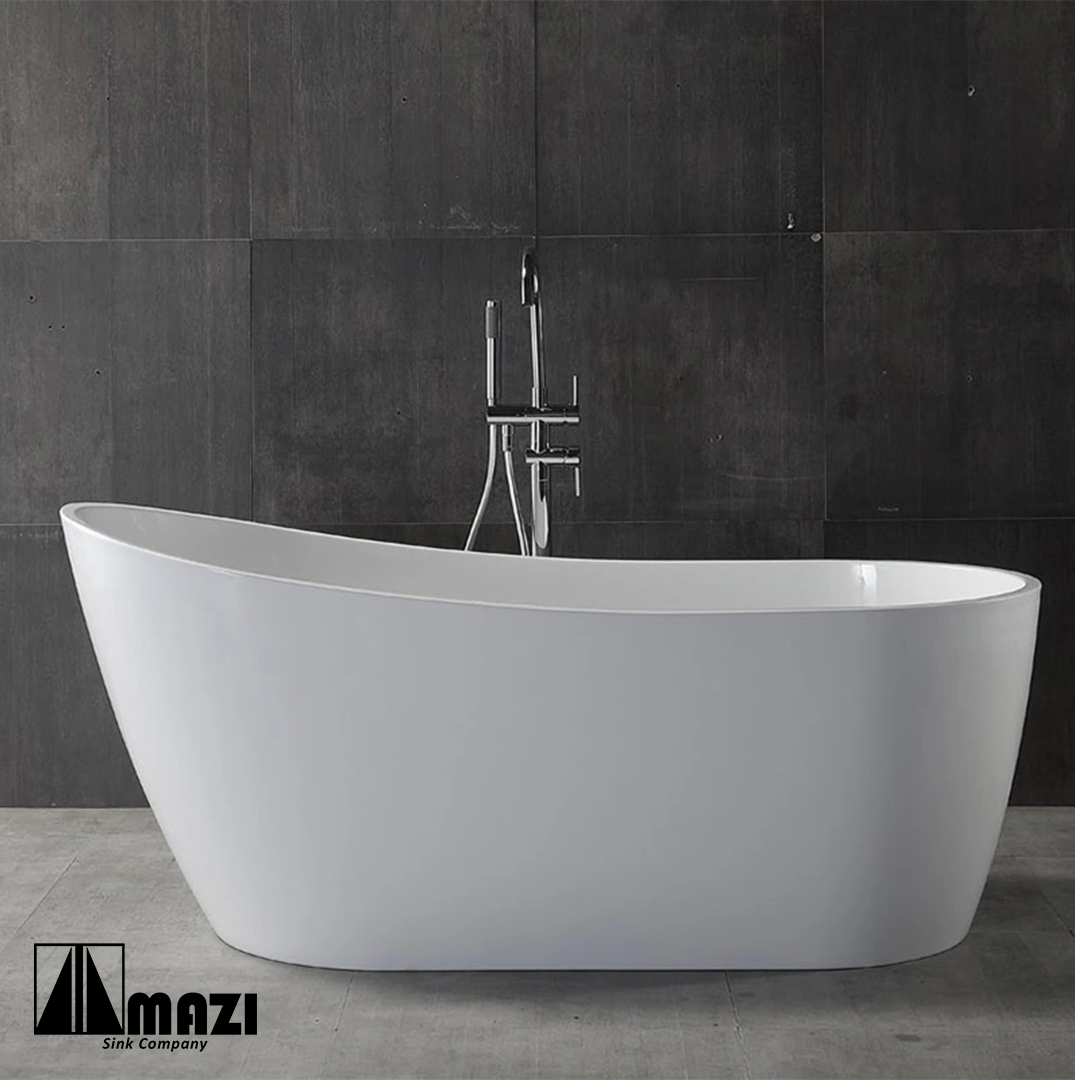 Freestanding Acrylic Soaking Tub XA-128 – MAZI, Inc.