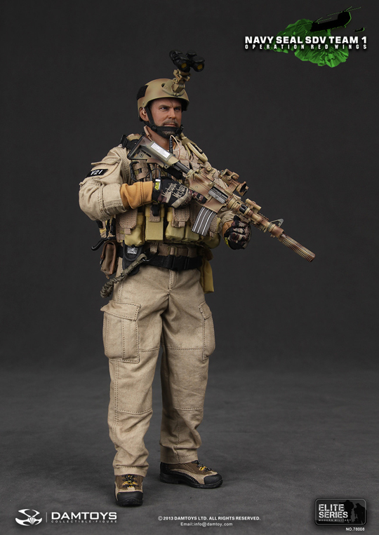 Figurine 1/6 NAVY SEAL SDV Team1 Operation Red Wings - Machinegun.fr