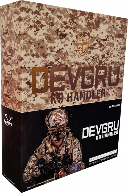 DEVGRU - K9-Handler In Afghanistan Dam Toys - Machinegun