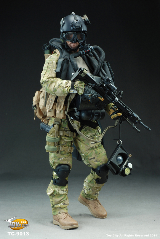 Navy Seal - Recon Diver Toys City - Machinegun