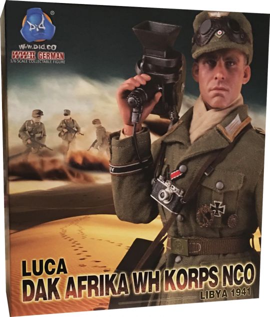 Luca Dak Afrika WH Korps NCO 1/6フィギュア DAK Afrika WH Korps NCO