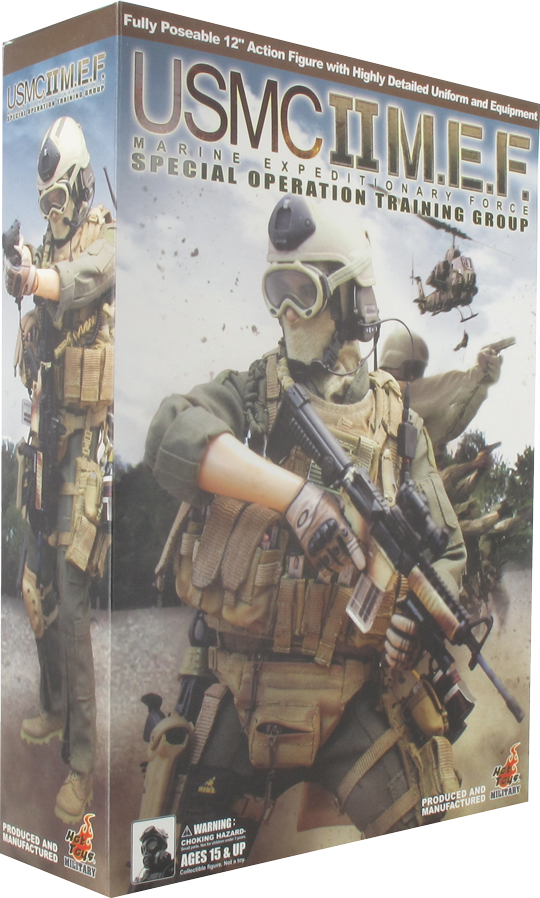 USMC II MEF Standard Hot Toys - Machinegun