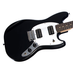 Squier Bullet Mustang HH - Black - Offset Electric Guitar for Kids