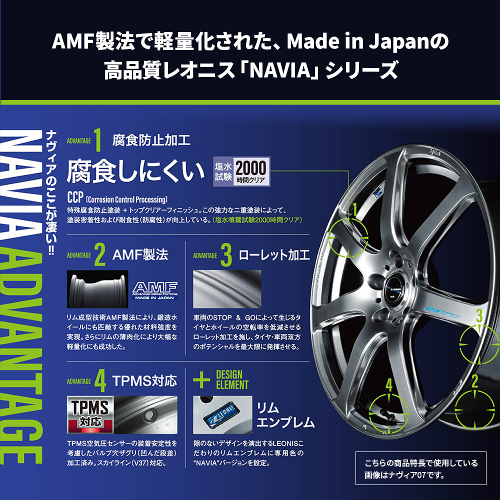 ウェッズ レオニス ナヴィア08 21インチ - クラウンクロスオーバー 35