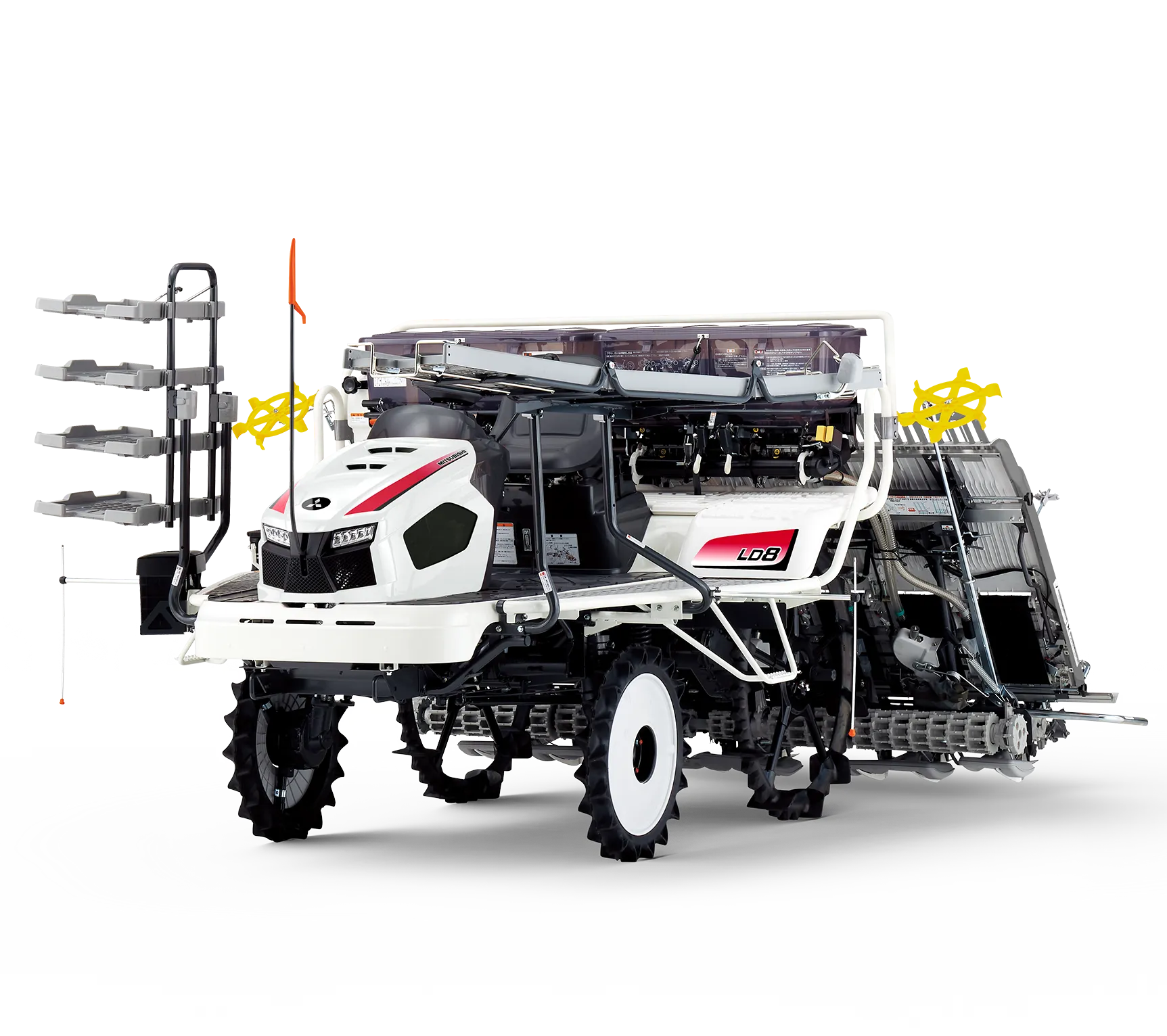 Rice transplanter LD6 / LD8｜田植機｜製品情報｜三菱マヒンドラ農機