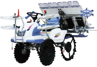 Rice planting machine LC40｜田植機｜製品情報｜製品紹介｜三菱