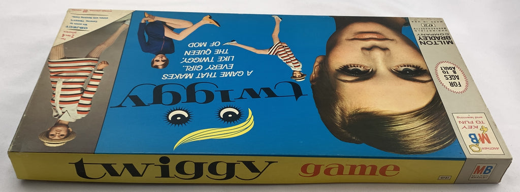Twiggy Board Game - 1967 - Milton Bradley - Great Condition