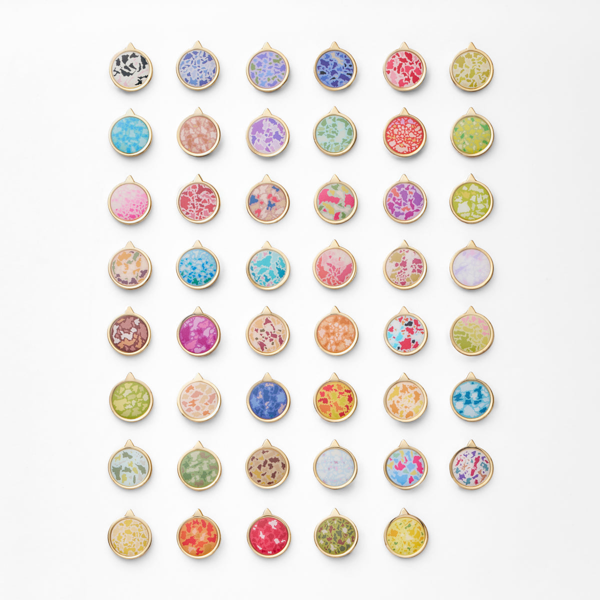 47palette カラーピンズプラス(2種)/15新潟県｜地図グッズ｜Map Design