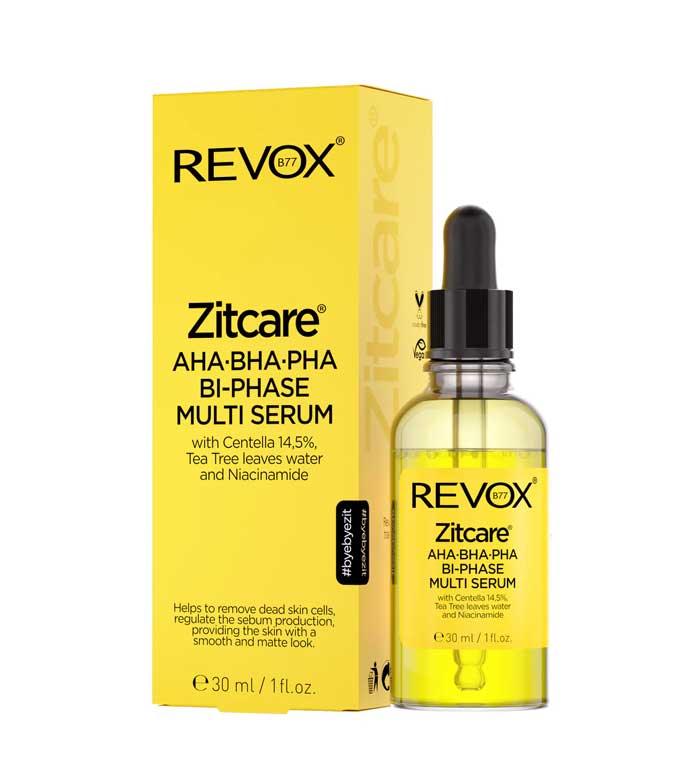 Buy Revox - *Zitcare* - Bi-Phase AHA BHA PHA multi-phase serum