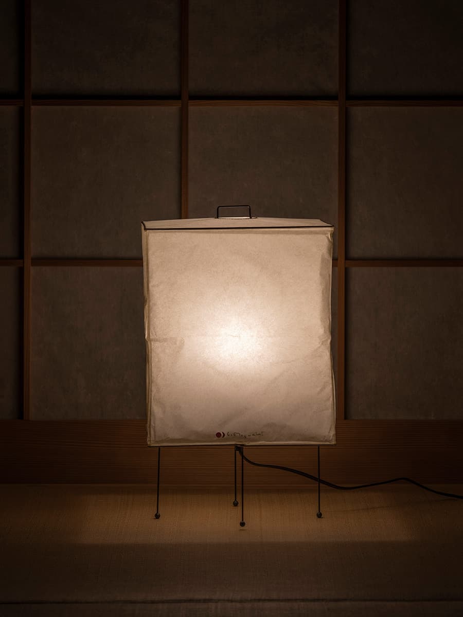 展示品 BUNZABURO Akari スノーマン スタンドライト 絞り
