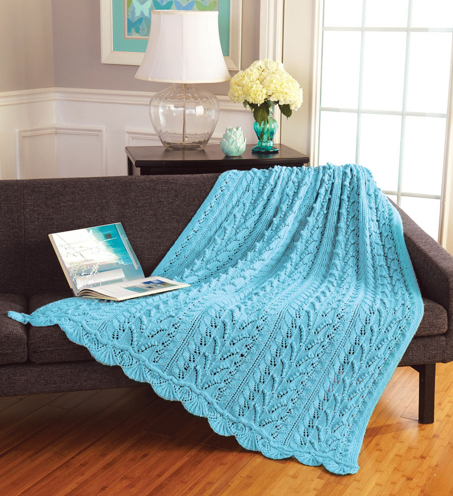 Lilies and Lace Afghan – Mary Maxim