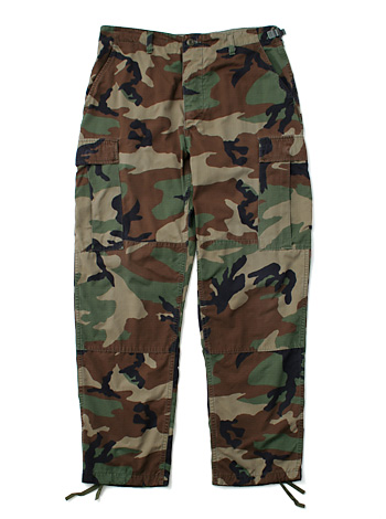 US(米軍) ウッドランドカモ BDU パンツ(R/S)/実物・極上