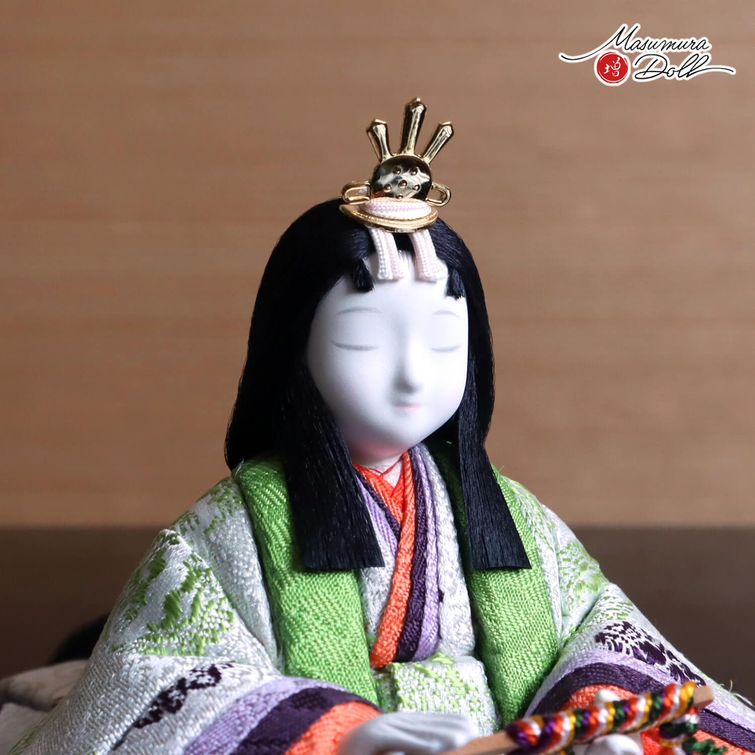 伝統的工芸品 三世・金林真多呂作 「雅雛」正絹西陣織 黄櫨染 天皇陛下