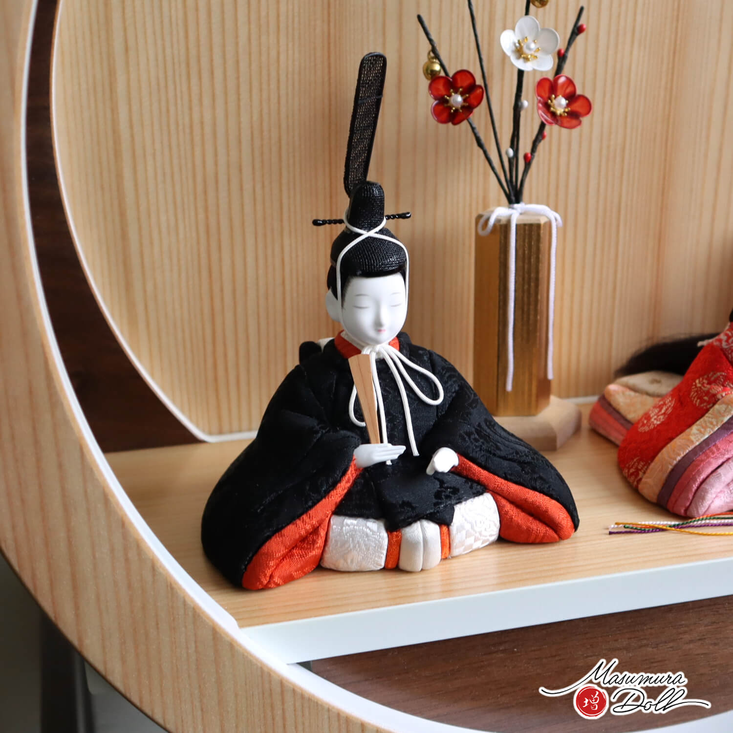 伝統的工芸品 三世・金林真多呂作 「美桜」正絹(誉勘商店謹製・雲鶴紋