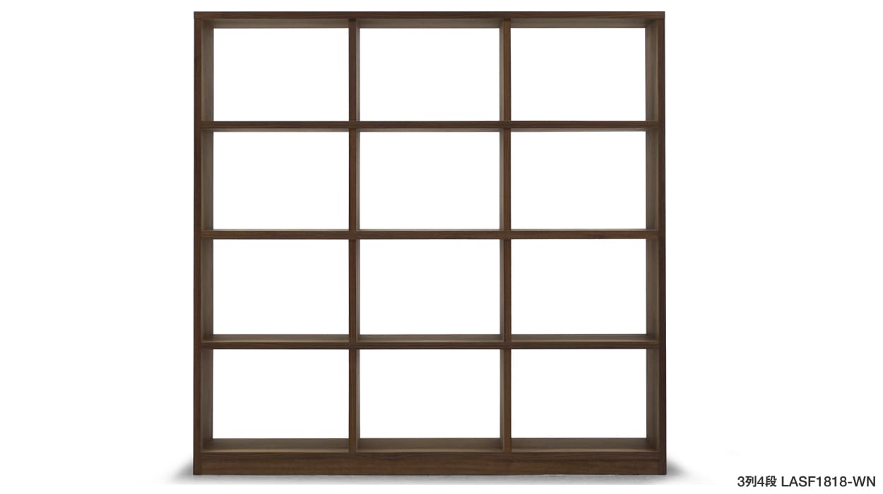 LANT OPEN SHELF(3列4段： 幅184.5×奥行40×高さ181cm)の通販