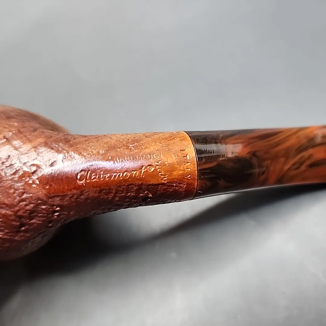 Clairmont by Tom Spanu, Sandblasted Dublin Estate Briar Pipe