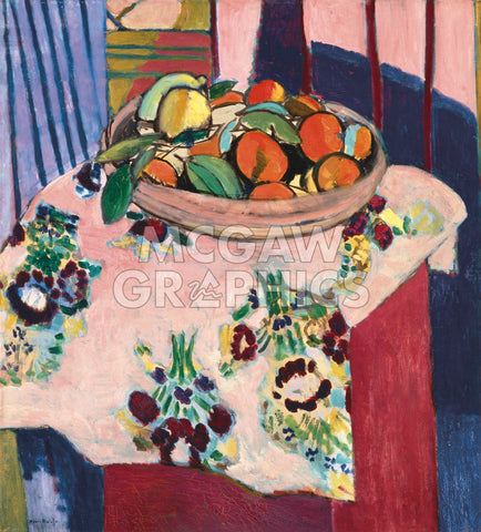 Basket with Oranges | McGaw Graphics