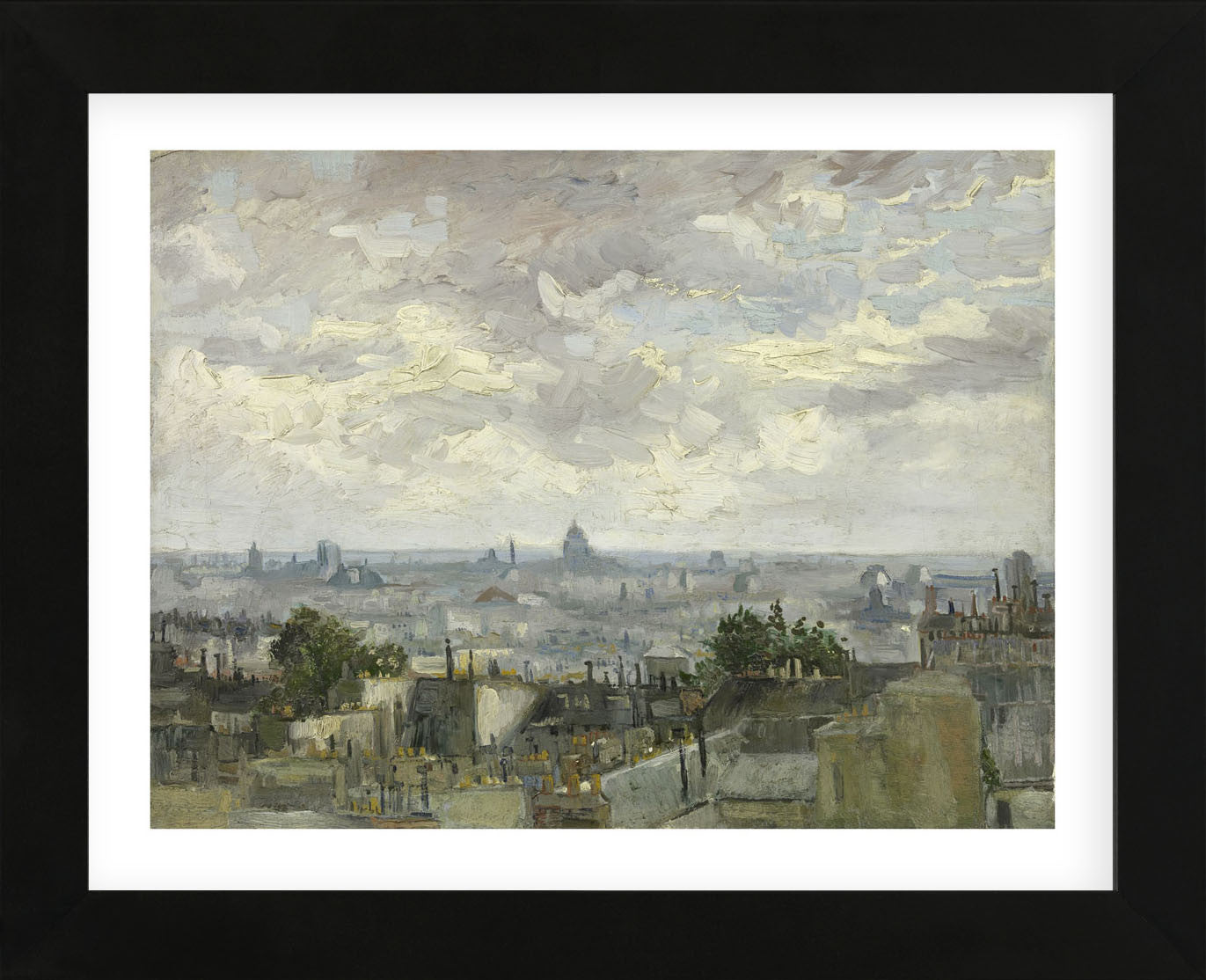 View of Paris, 1886 (Framed) | McGaw Graphics