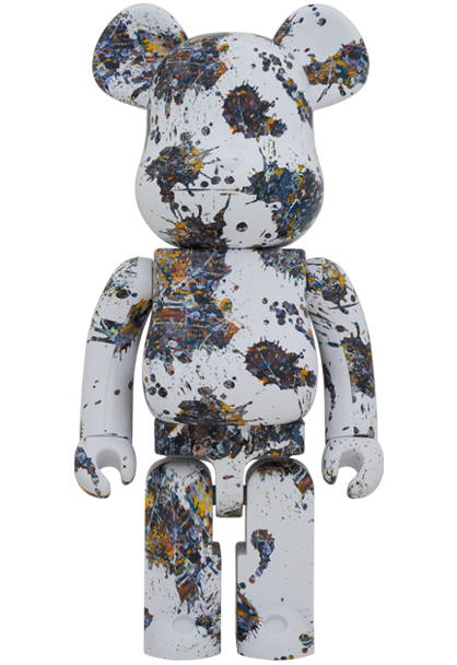 MEDICOM TOY - BE@RBRICK Jackson Pollock Studio(SPLASH) 1000％