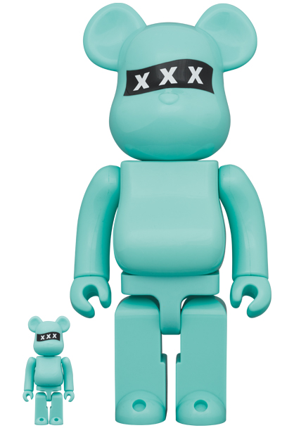 MEDICOM TOY - BE@RBRICK GOD SELECTION XXX 10th Anniversary 100