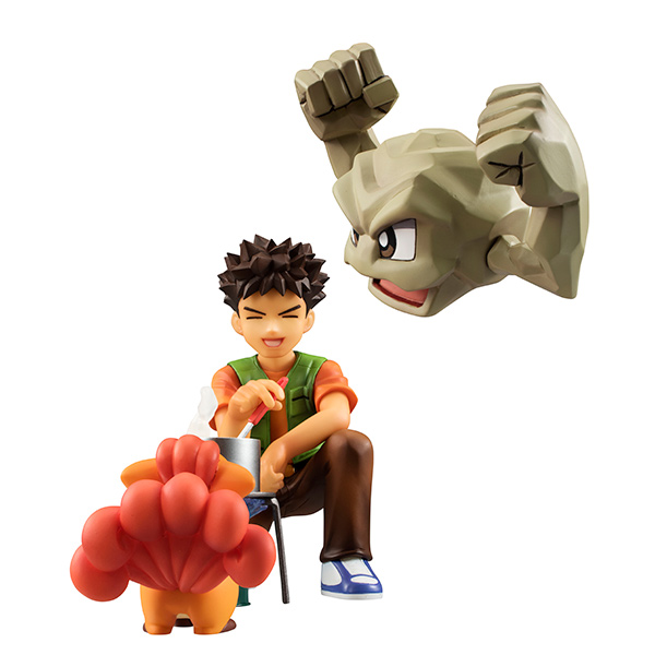 ポケットモンスター タケシ&イシツブテ&ロコン｜商品情報｜メガホビ