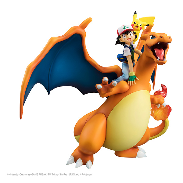 ポケットモンスター サトシ&ピカチュウ&リザードン｜商品情報
