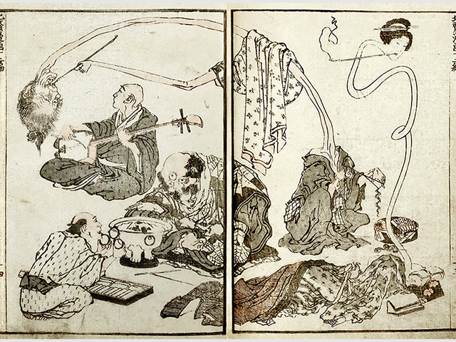 妖怪が描かれた浮世絵／名古屋刀剣博物館・名古屋刀剣ワールド