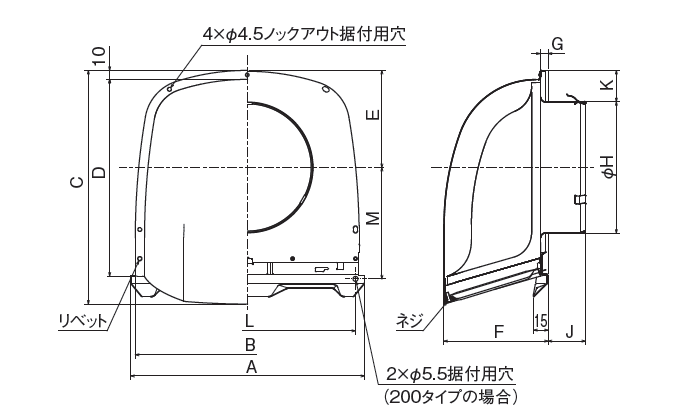 ステンレス製 防音形深形フード｜三菱電機グループ 株式会社メルコ
