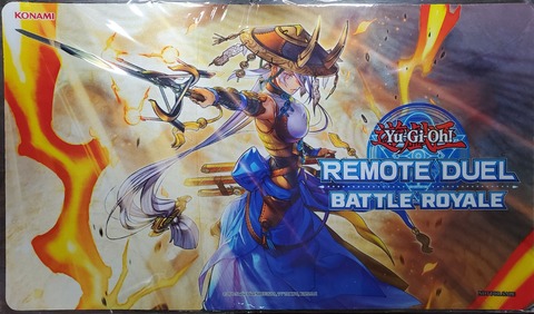 プレイマット 妖眼の相剣士 REMOTE DUEL BATTLE ROYALE 未開封品 販売