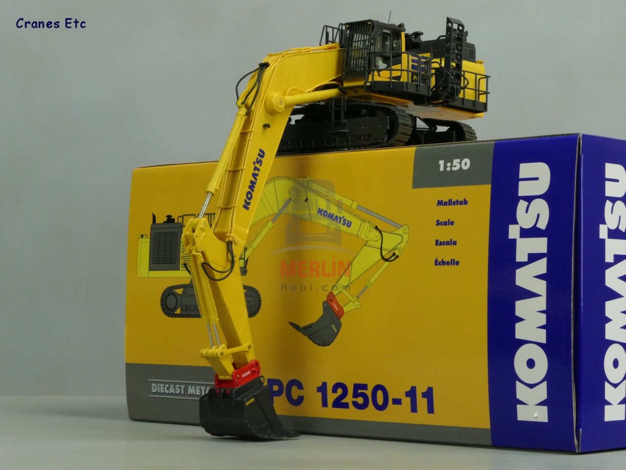 1/50 KOMATSU PC1250-11 excavator - Lenhoff equipment Excavator