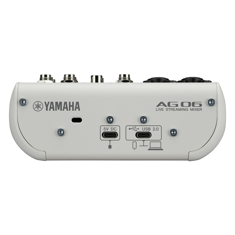 YAMAHA WEBキャスティングミキサー AG06mk2(コンデンサーマイクセット
