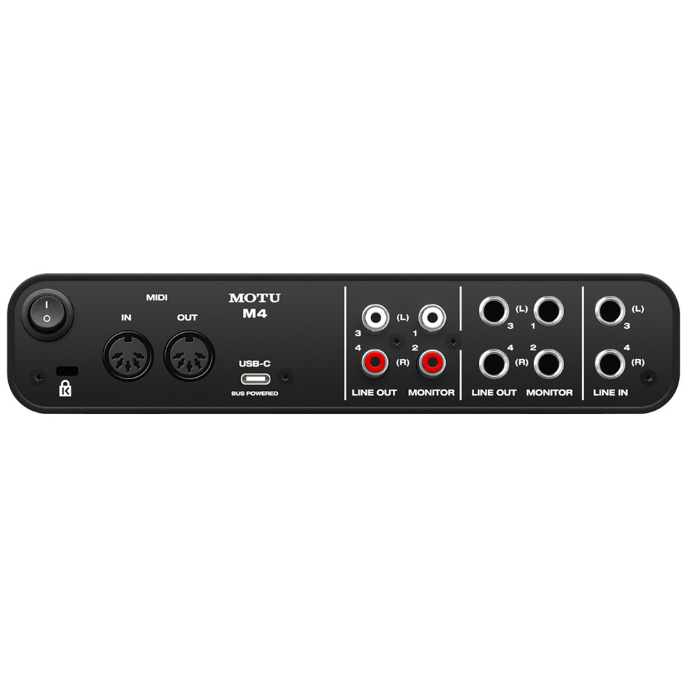 MOTU USBオーディオインターフェイス M4(TASCAM コンデンサーマイク TM