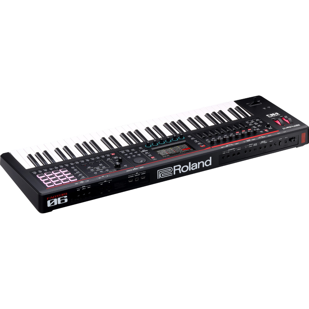 Roland 61鍵盤 シンセサイザー FANTOM-06 モニターヘッドフォンセット