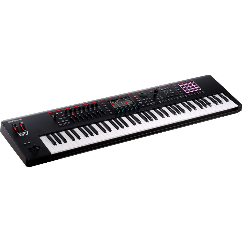 Roland 76鍵盤 シンセサイザー FANTOM-07 キーボードケースセット