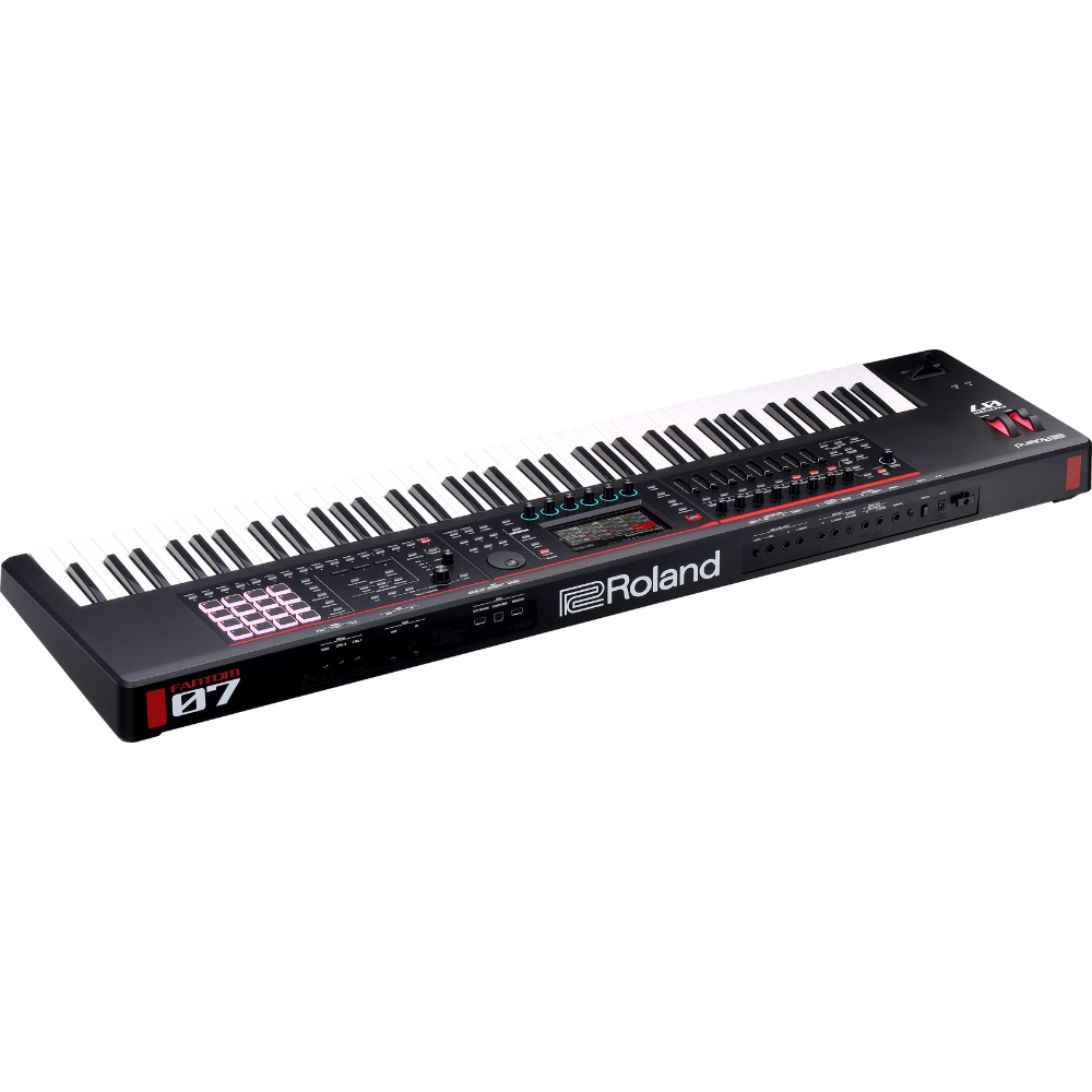 Roland 76鍵盤 シンセサイザー FANTOM-07 キーボードケースセット