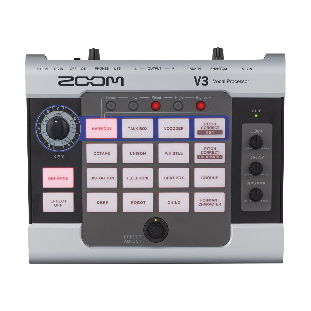 ZOOM ボーカルエフェクター V3【福山楽器センター】