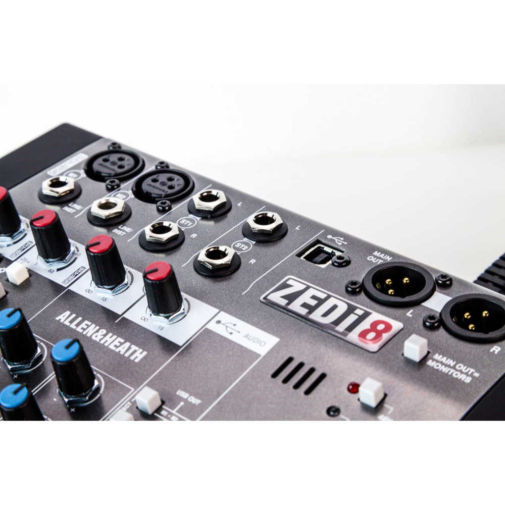 Allen & Heath アナログミキサー ZEDi8【福山楽器センター】