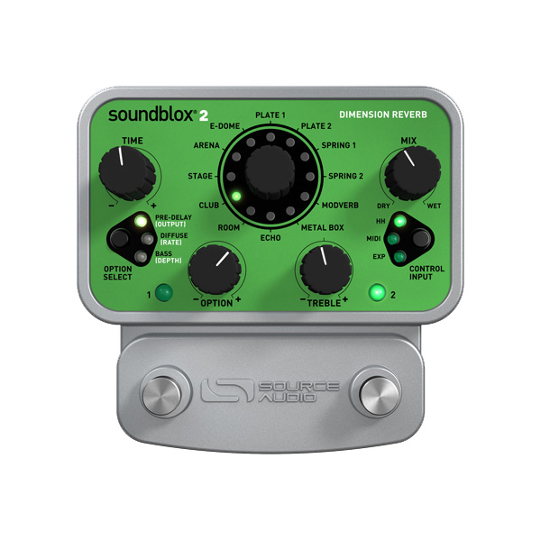 SOURCE AUDIO(ソースオーディオ) ／ Soundblox 2 Dimension Reverb