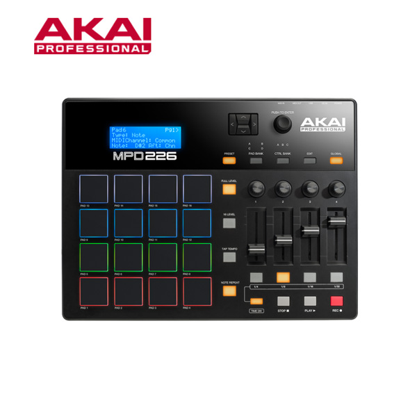 MPCの使い方教則付】Akai(アカイ) ／ MPD226 MIDIパッドコントローラー
